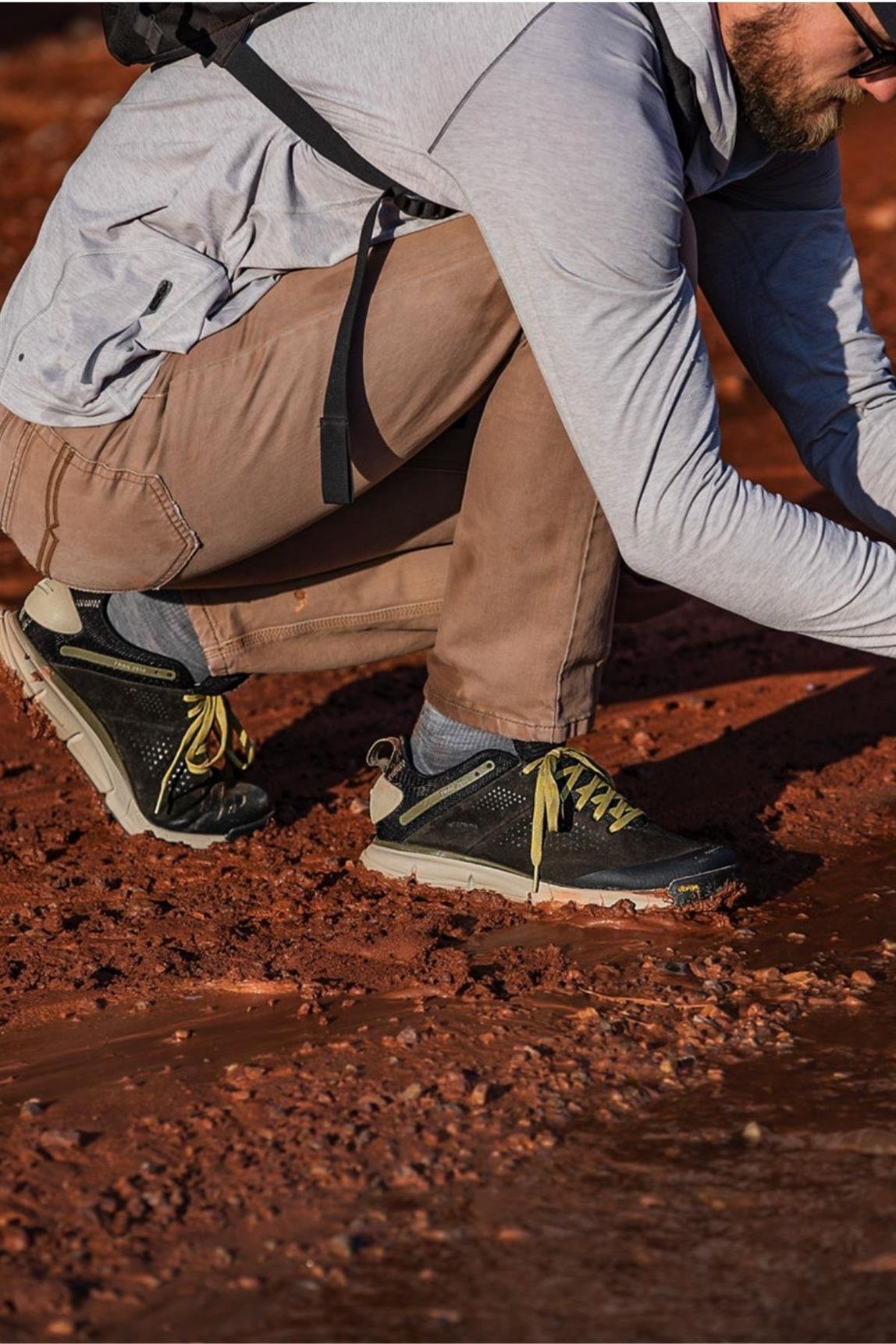 Danner Erkek Trail 2650 Campo Spor Ayakkabı Black Olive/Flax Yellow