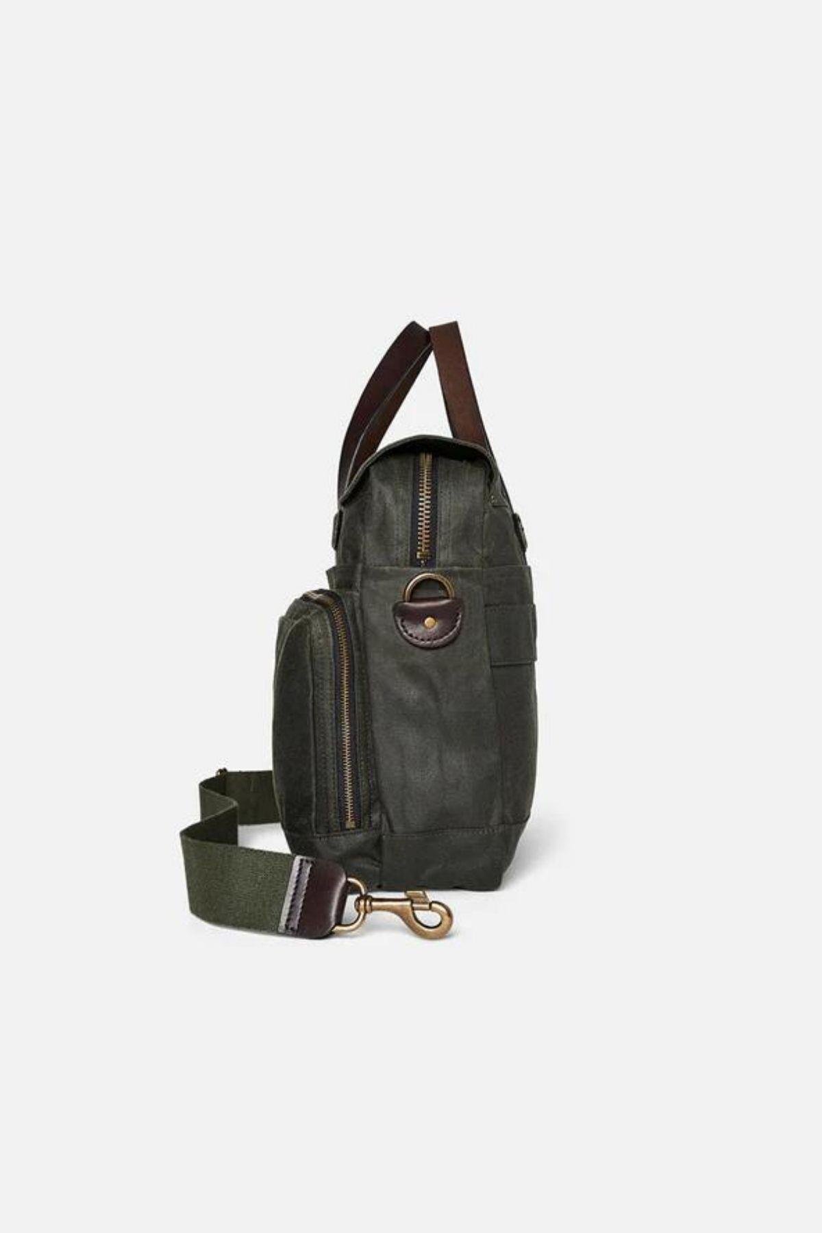 Filson 24 Hour Yağlı Evrak Çantası Otter Green