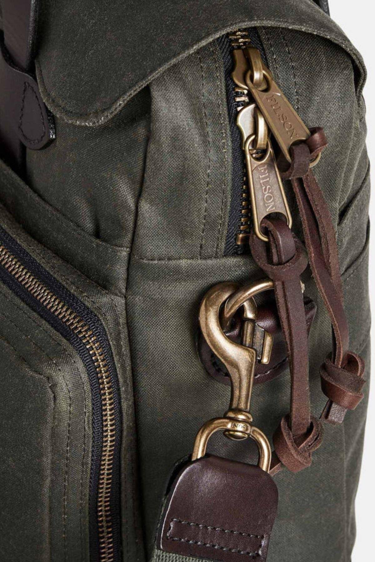 Filson 24 Hour Yağlı Evrak Çantası Otter Green