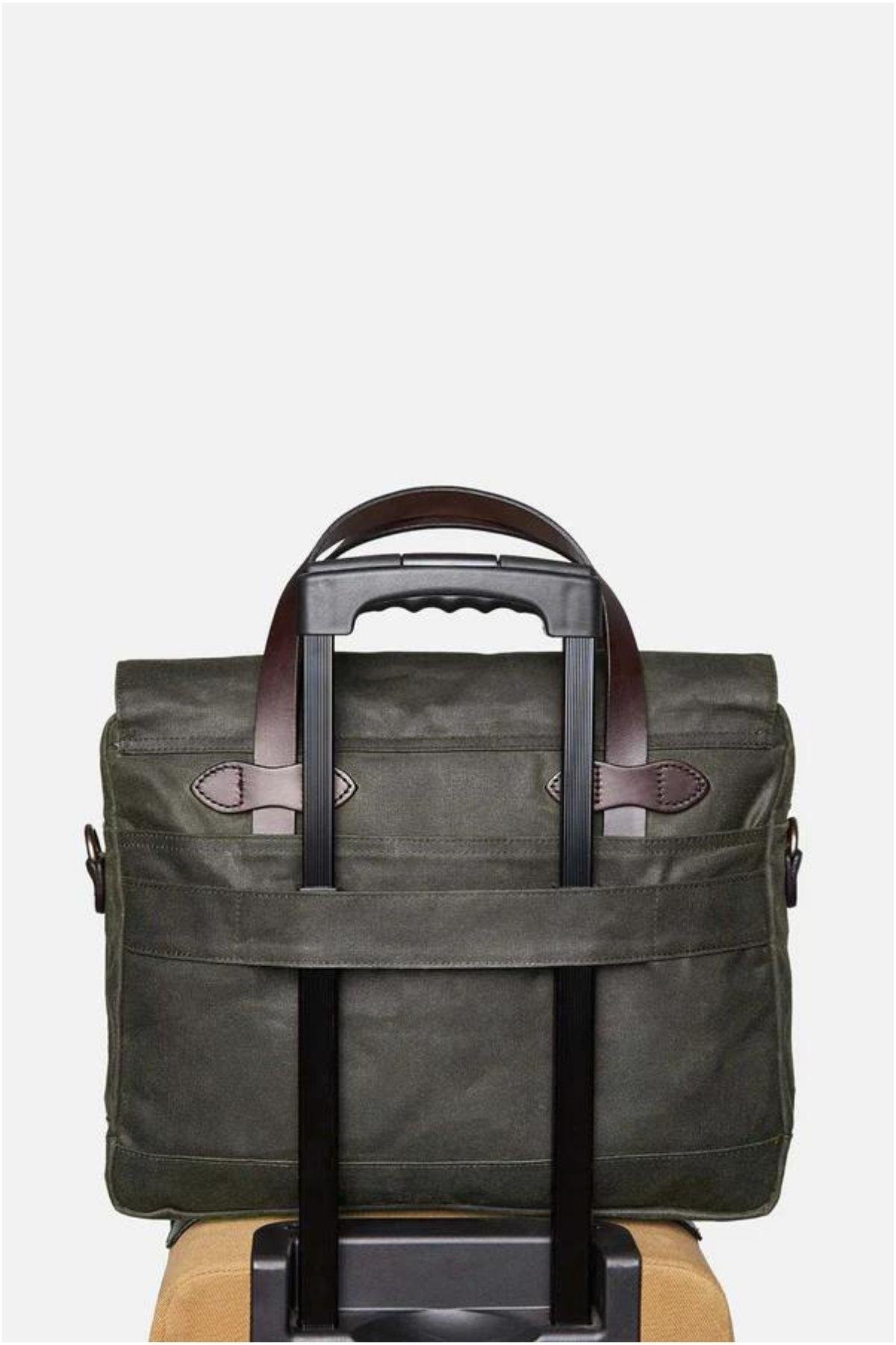 Filson 24 Hour Yağlı Evrak Çantası Otter Green