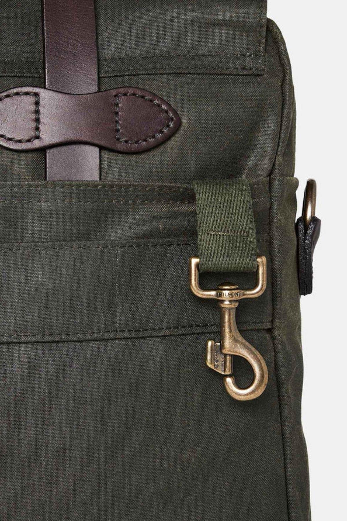Filson 24 Hour Yağlı Evrak Çantası Otter Green