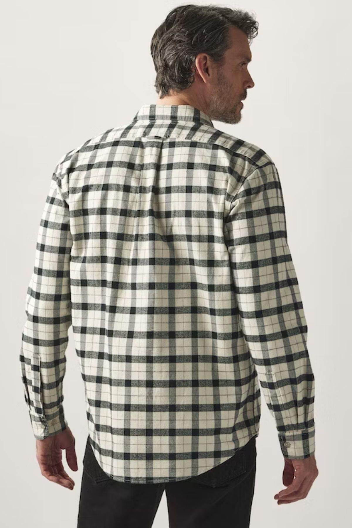Filson Alaskan Guide Gömlek Cream Black