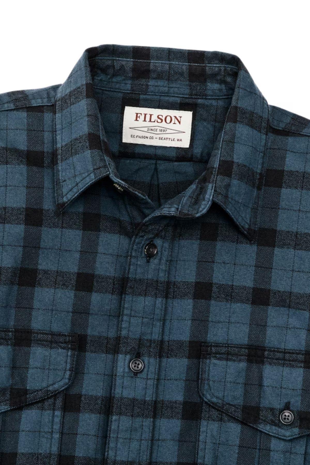 Filson Alaskan Guide Gömlek Midnight Black