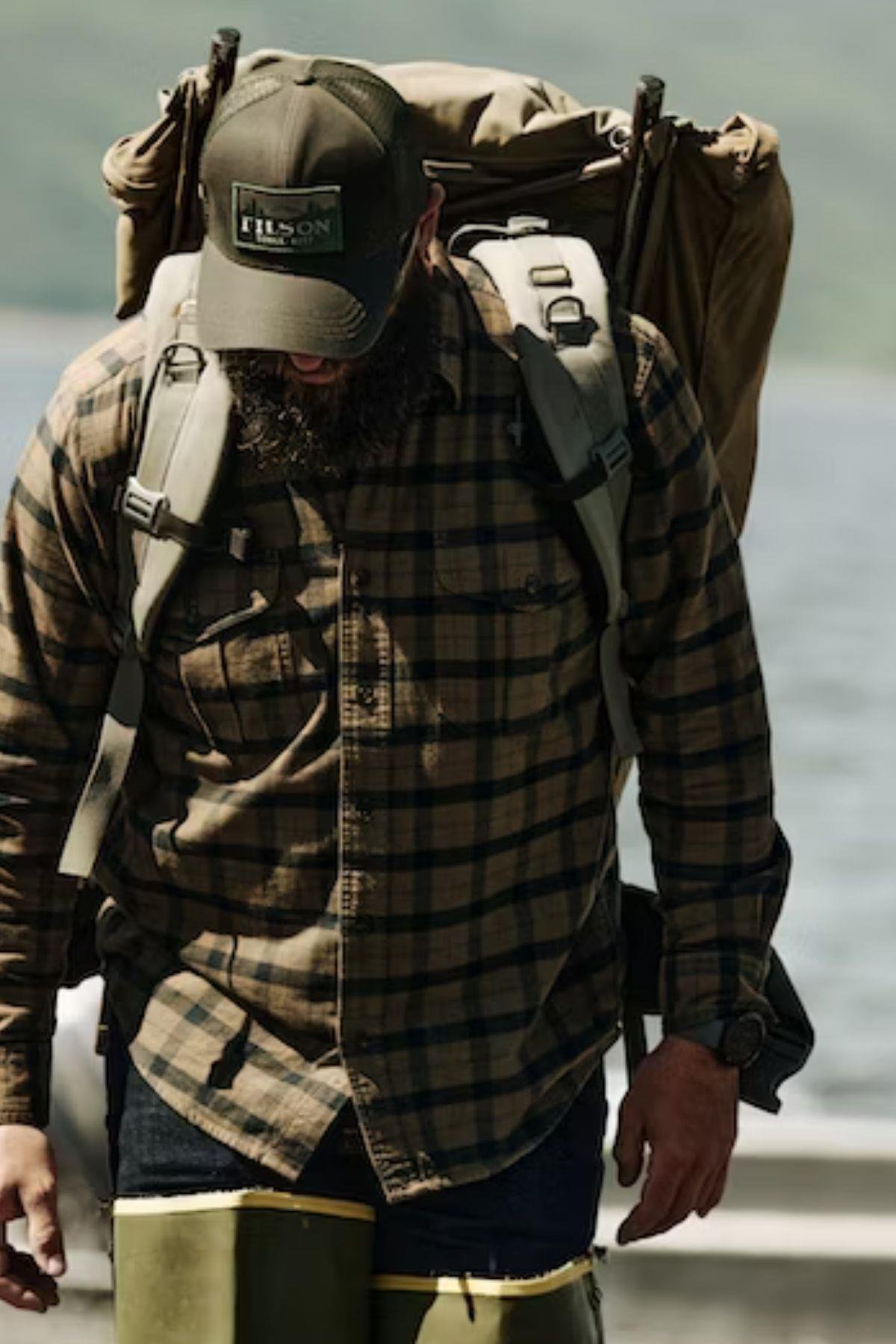 Filson Alaskan Guide Gömlek Otter Green