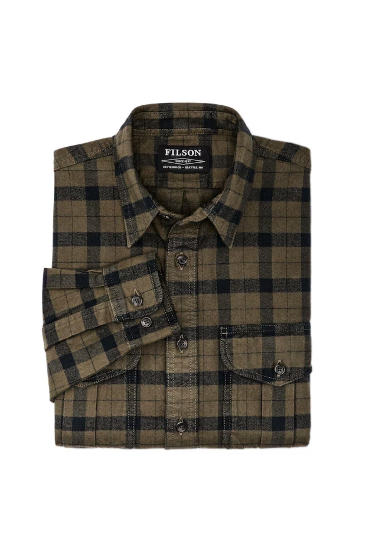 Filson Alaskan Guide Gömlek Otter Green