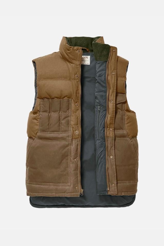 Filson Down Cruiser Yelek Dark Tan