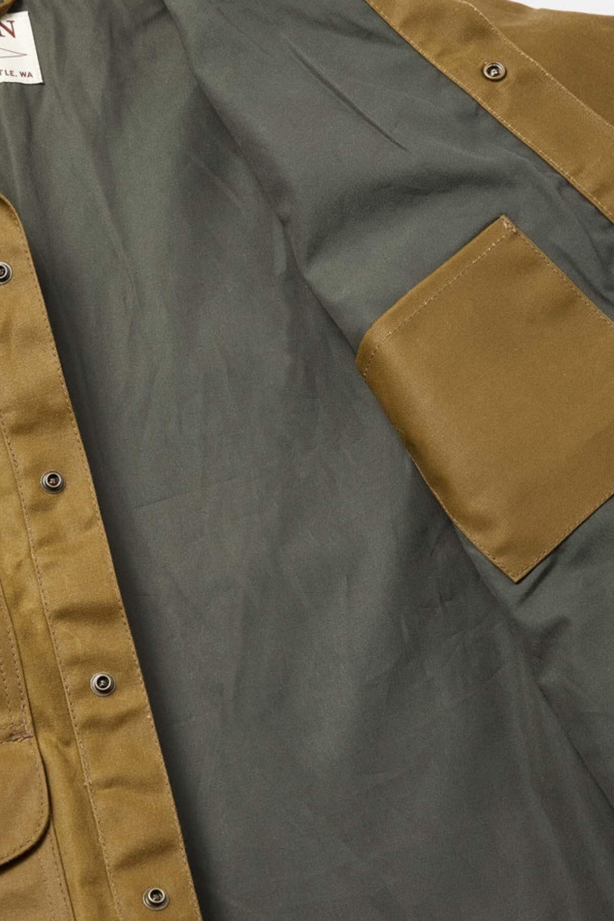 Filson Lined Yağlı Cruiser Ceket Dark Tan