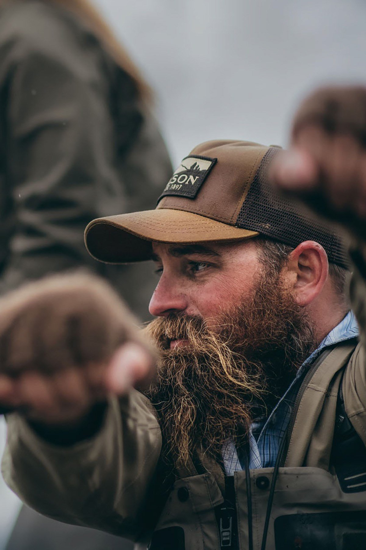 帽子 FILSON LOGGER MESH CAP dark tan Filson Logger Mesh Cap Dark Tan