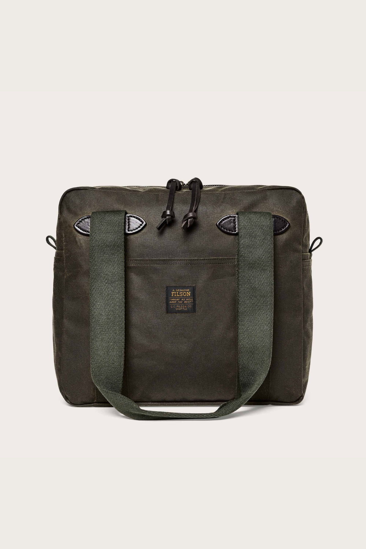 Filson Tin Cloth Tote Çanta Otter Green
