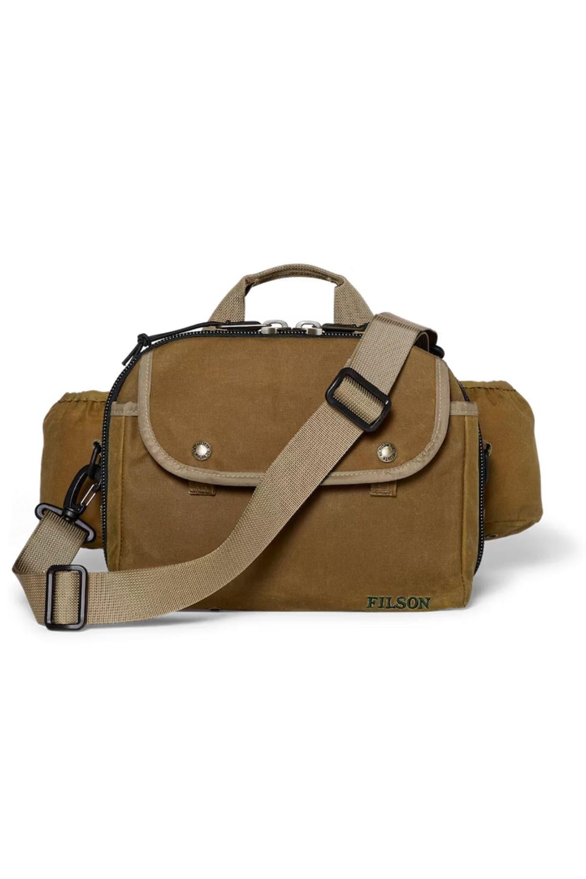 Filson Yağlı Bel Çantası Dark Tan