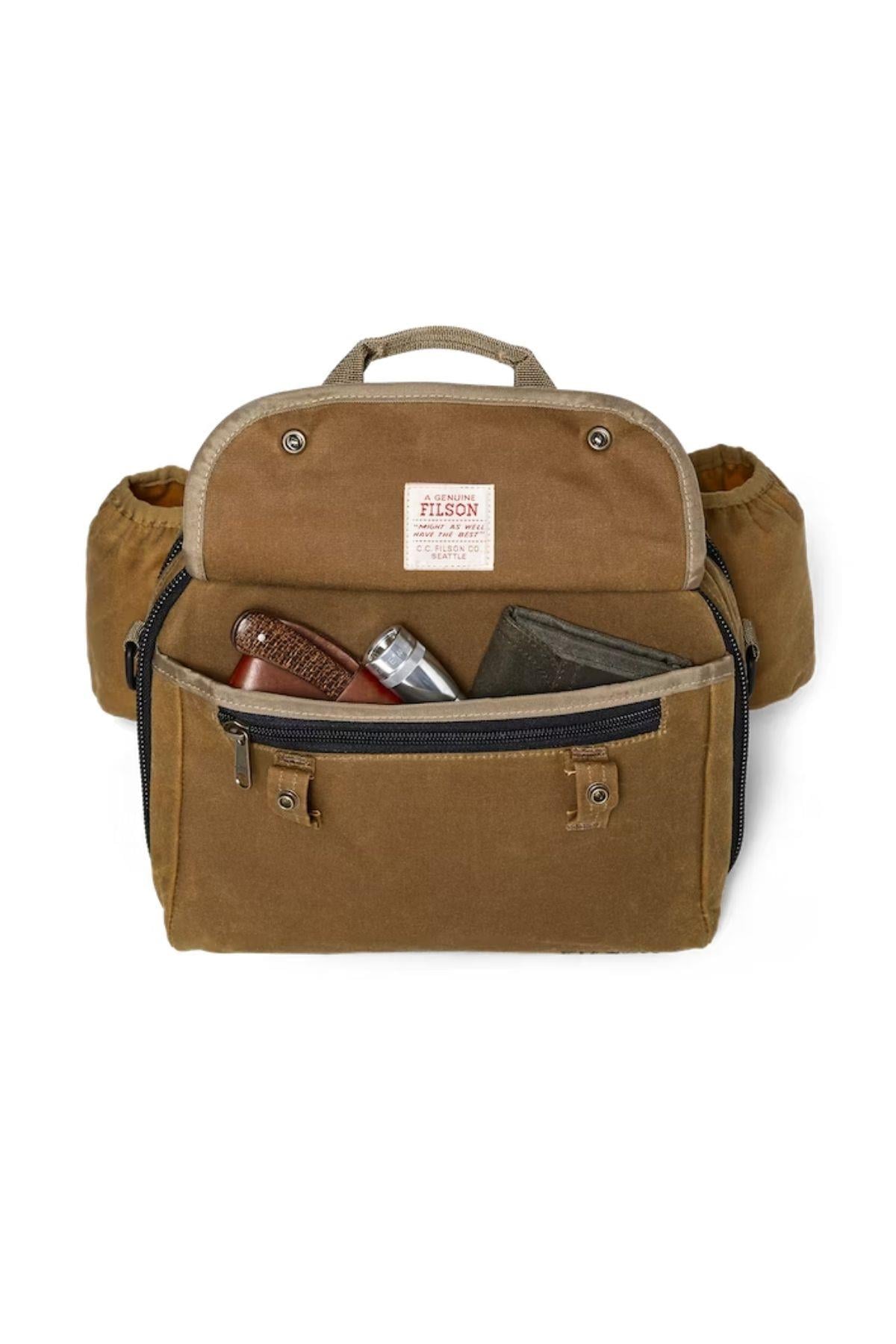 Filson Yağlı Bel Çantası Dark Tan