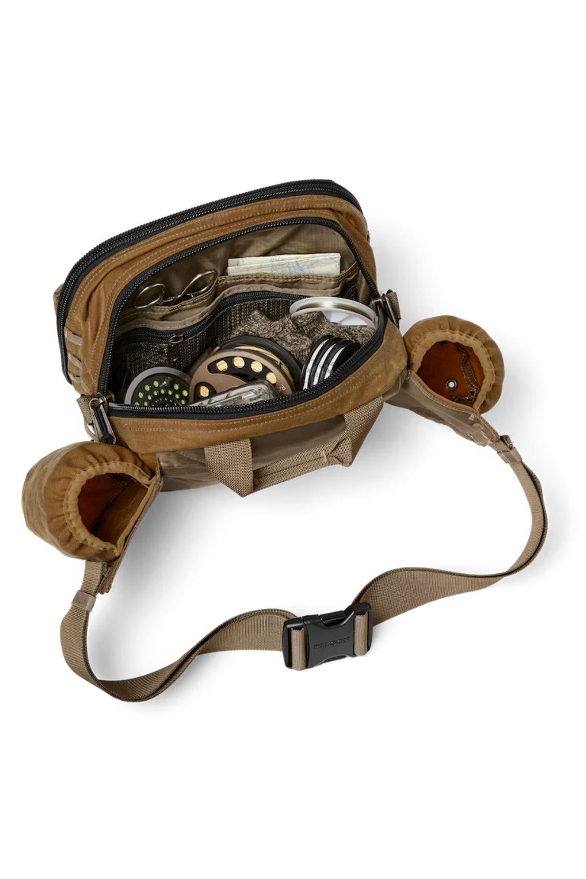 Filson Yağlı Bel Çantası Dark Tan