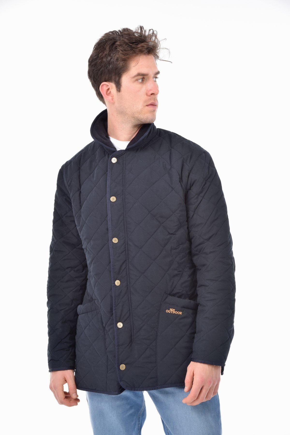 New Outdoor Polar Ceket Lacivert