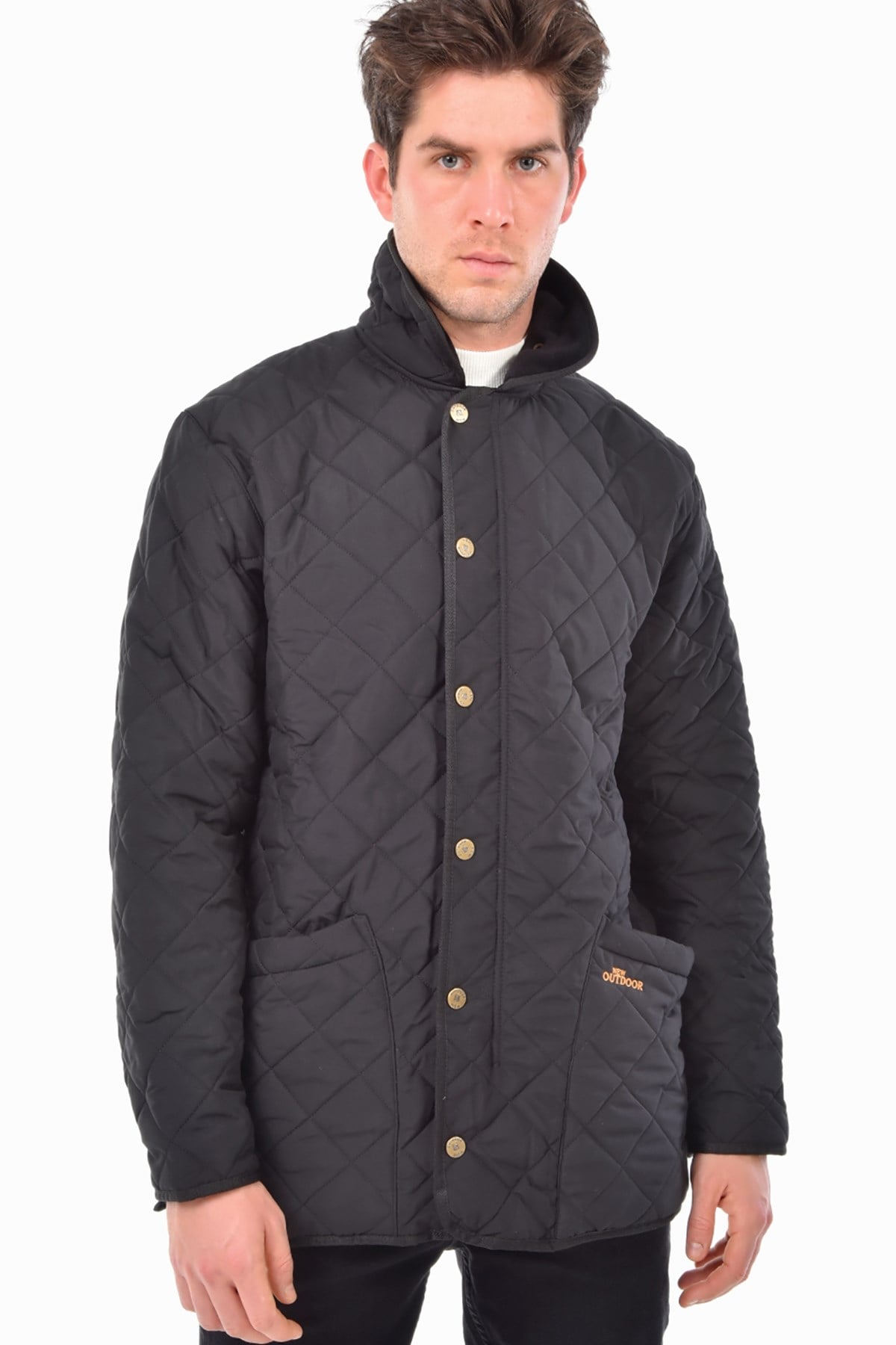 New Outdoor Winter Polar Ceket Siyah