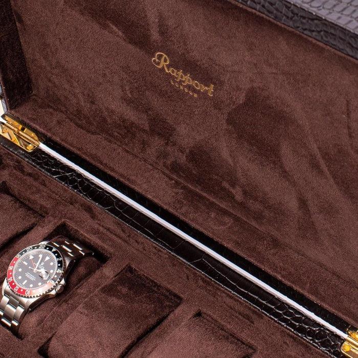 Rapport London Brompton Onlu Saat Saklama Kutusu Brown