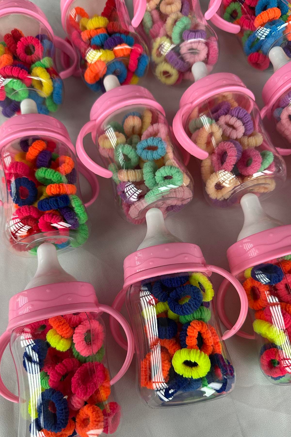 12'li Biberon Figürlü Havlu Toka Set