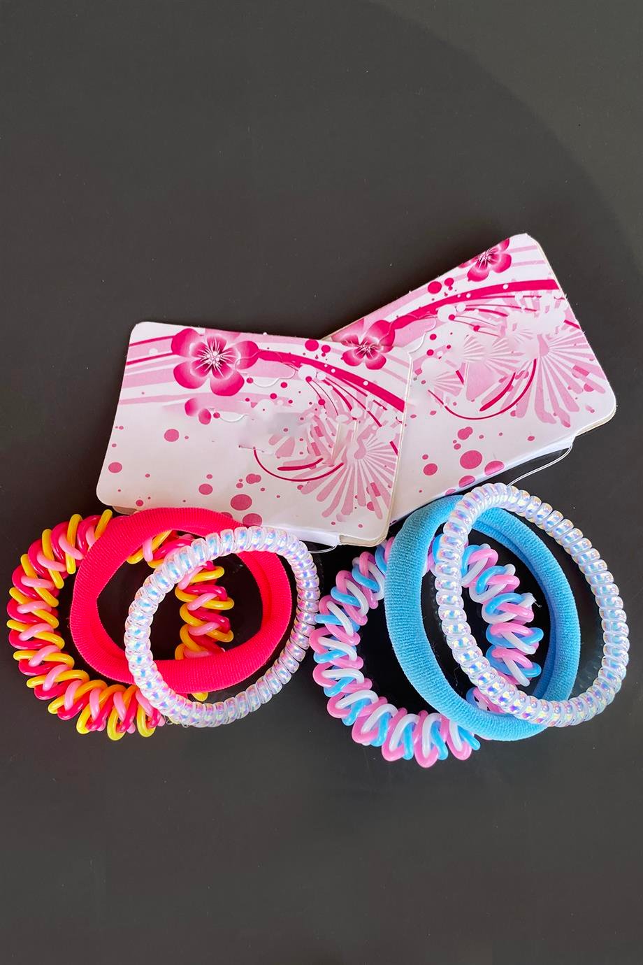 12'li Karışık Renk Helezon ve Havlu Toka Set 