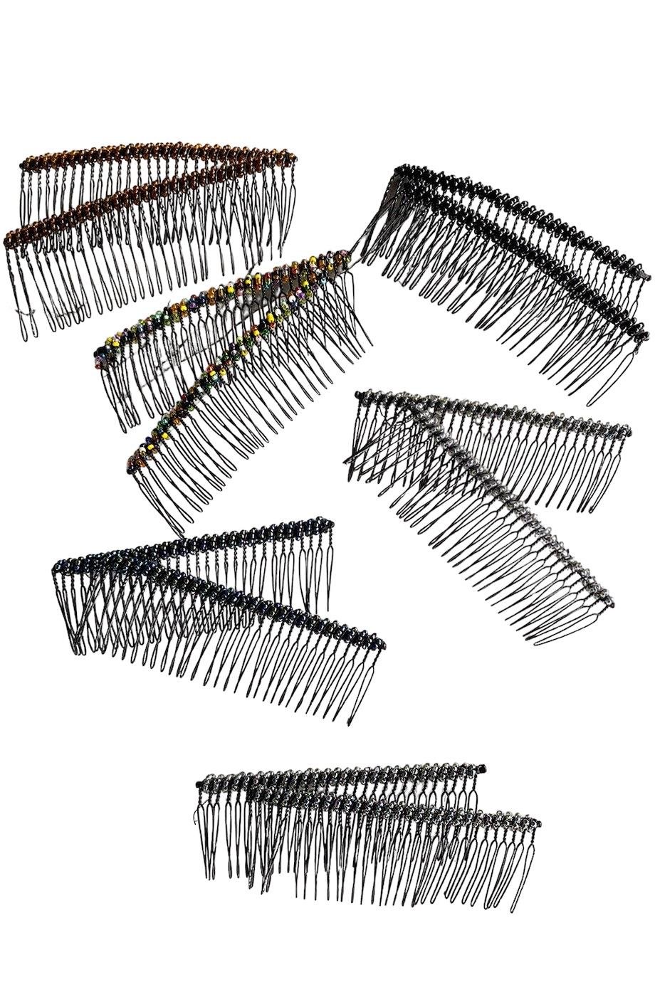 12'li Karışık Renk Tarak Toka Set