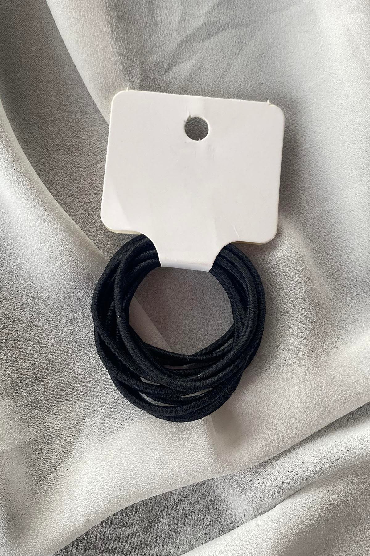 12'li Siyah Renk Lastik Toka Set