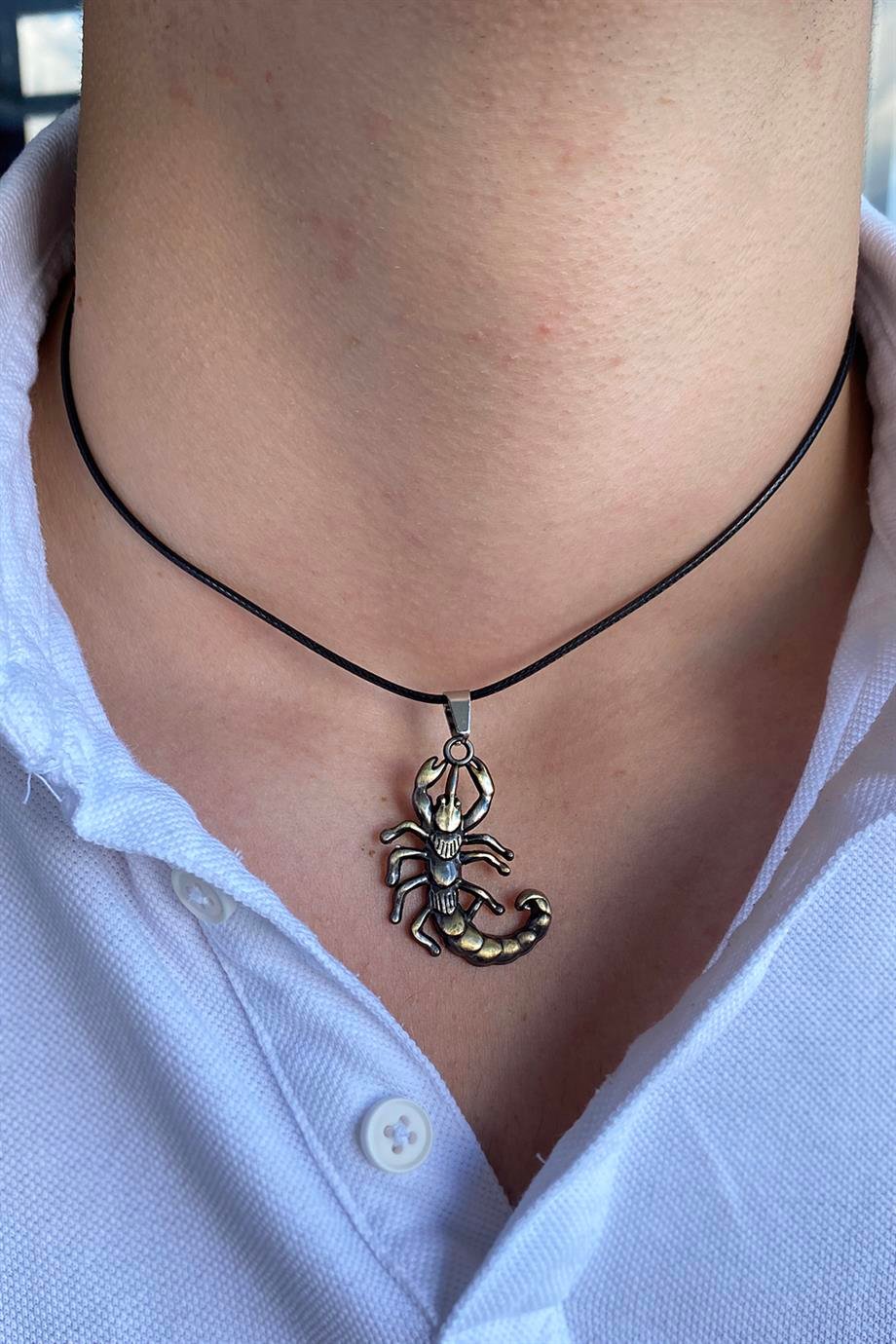 2'li Akrep Figürlü İpli Kolye (Bestfriend/Girlfriend)