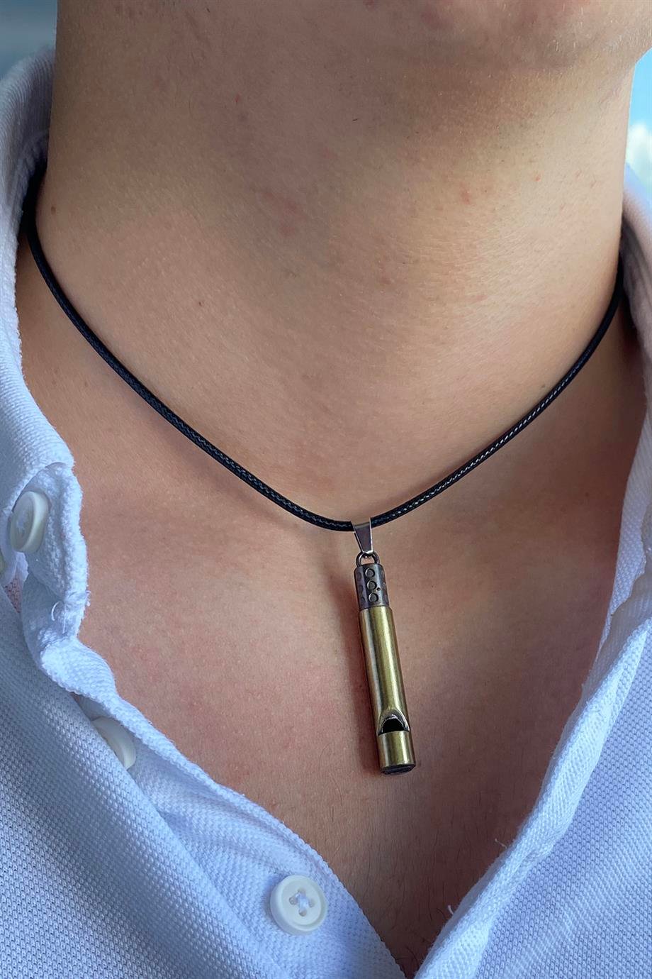 2'li Düdük Figürlü İpli Kolye (Bestfriend/Girlfriend)