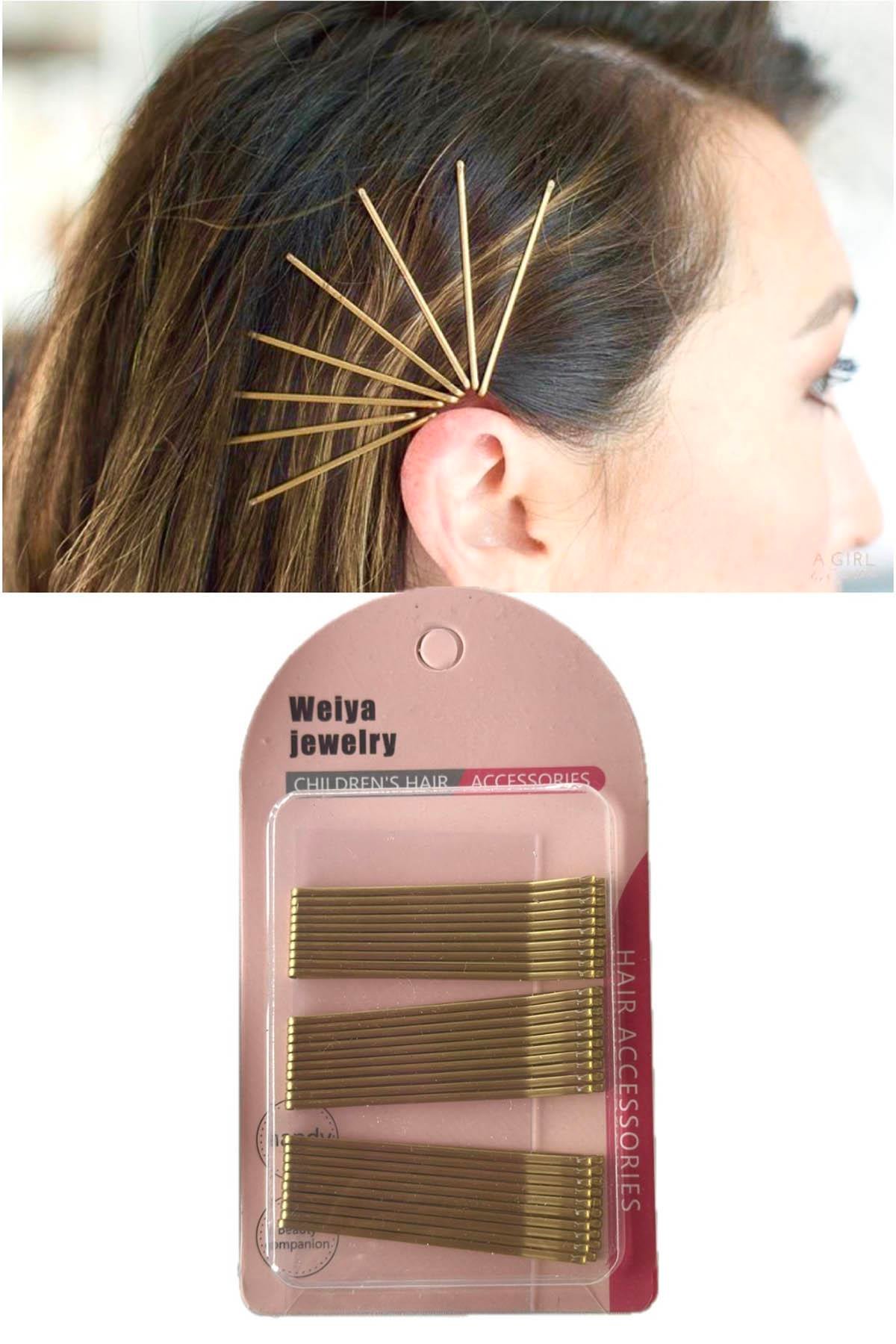 30'lu Altın Renk Tel Toka