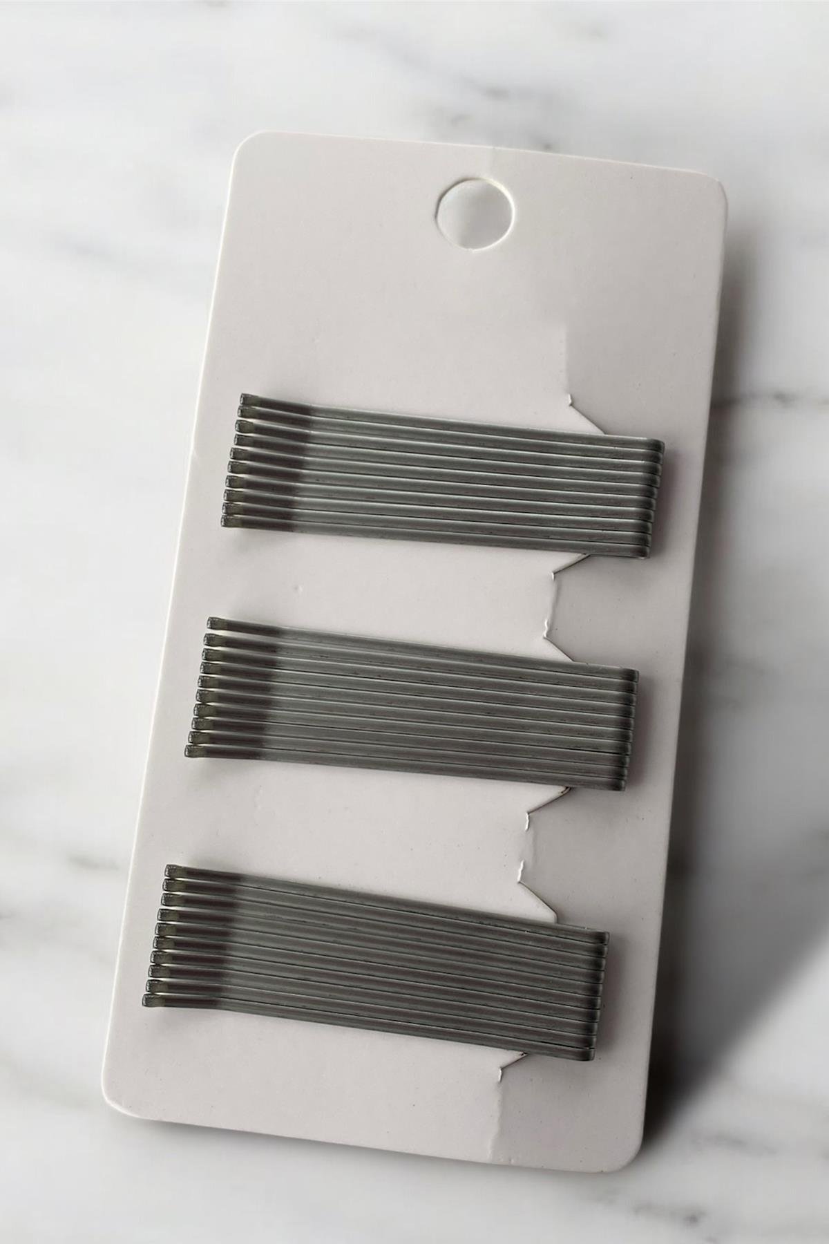 30'lu Gümüş Renk Tel Toka