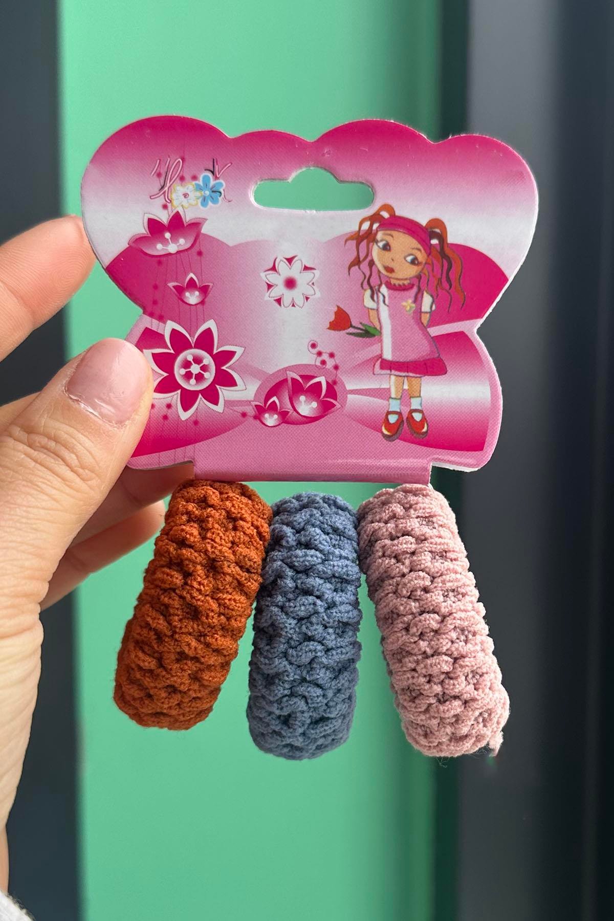 4'lü Karışık Renk Havlu Toka 