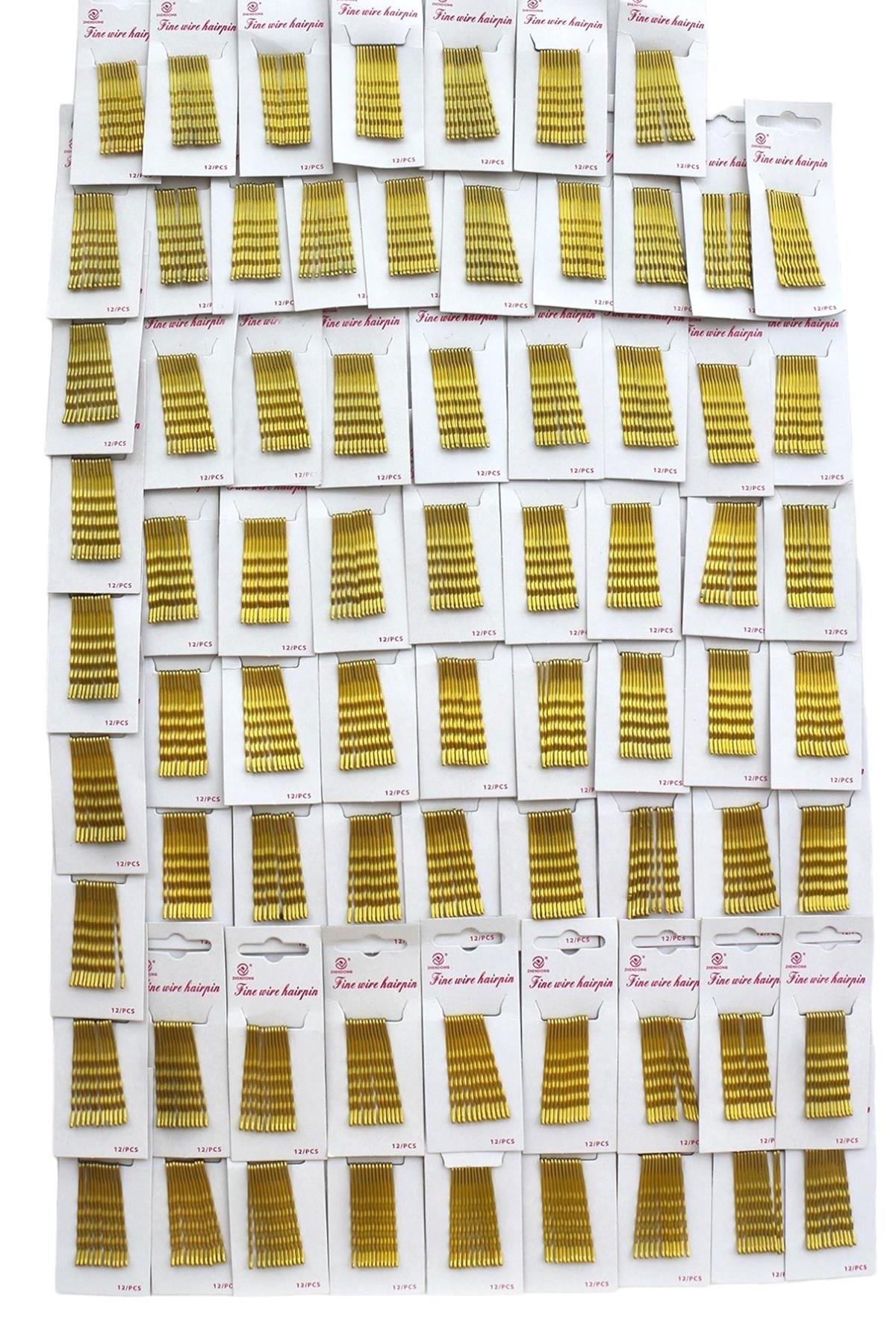 72'li Altın Renk Tel Toka Set