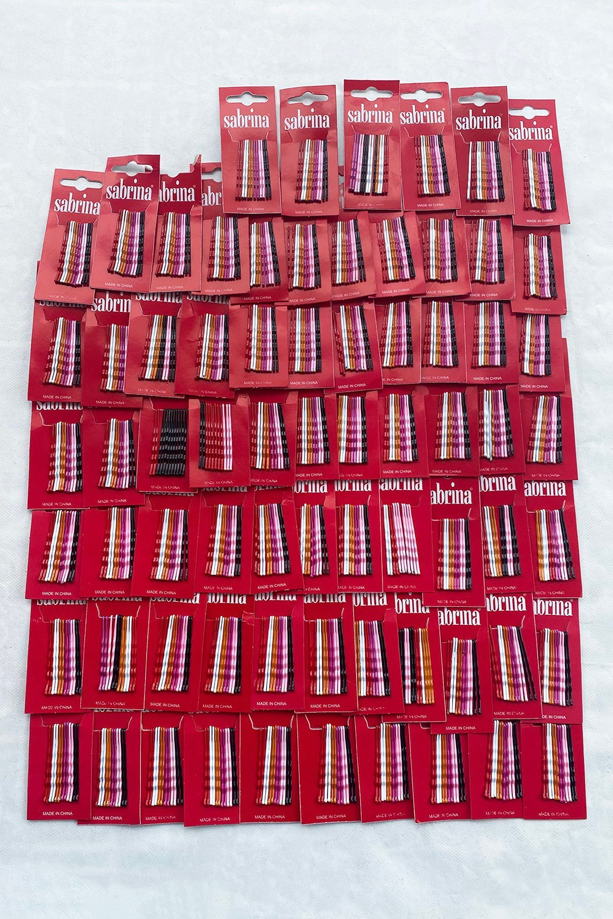 72'li Karışık Renk Tel Toka Set