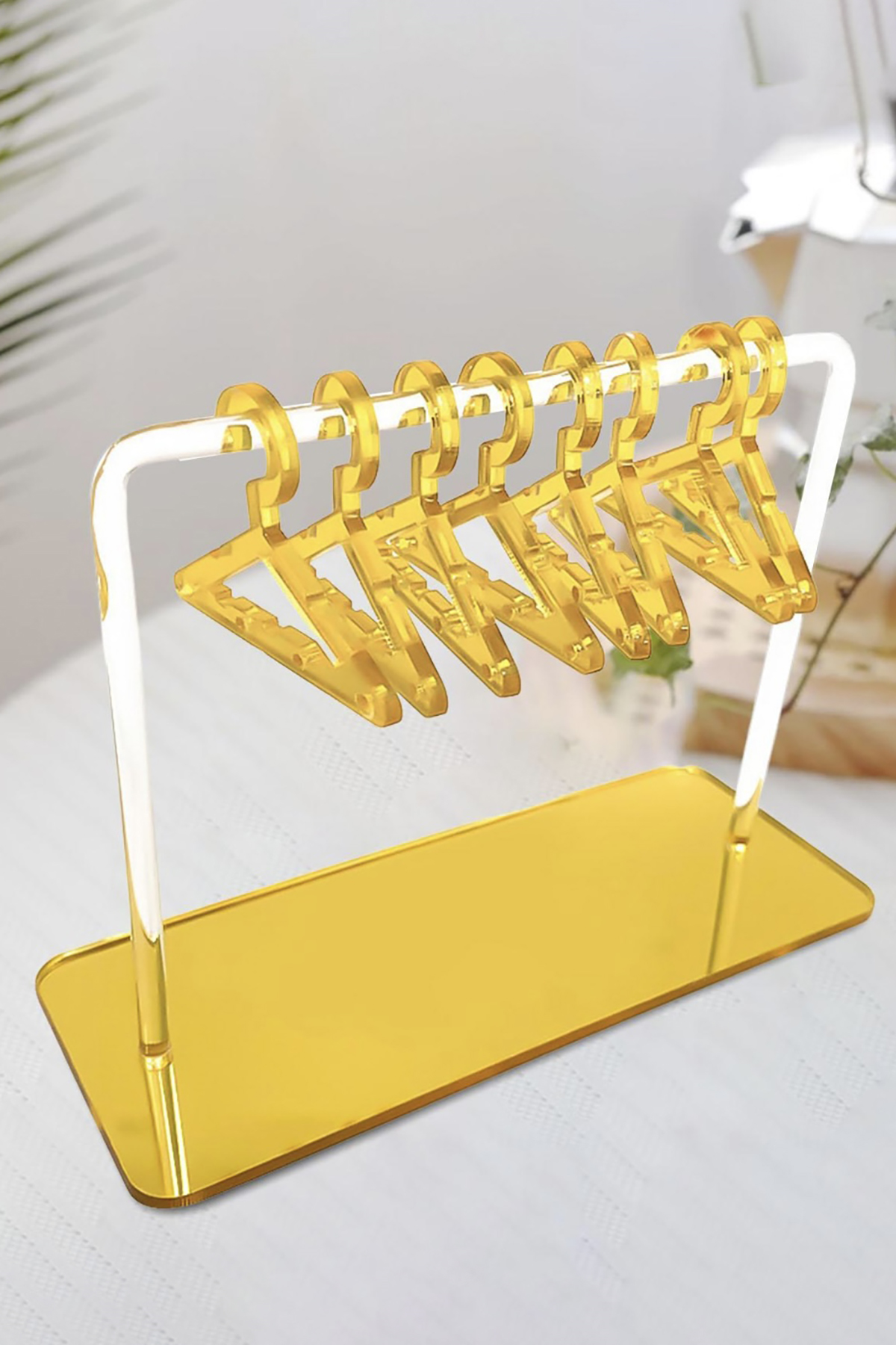 Altın Renk Takı Organizeri / Standı