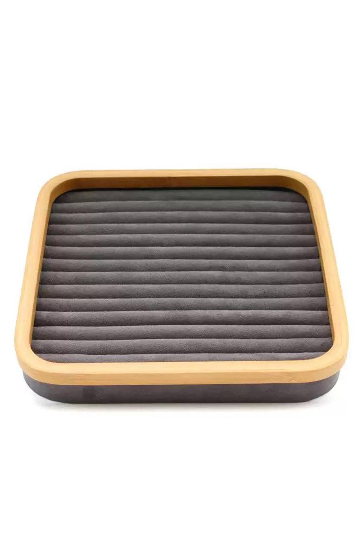 Antrasit Renk Yüzük Kelepçe Düzenleyici Rulo Yüzük Standı