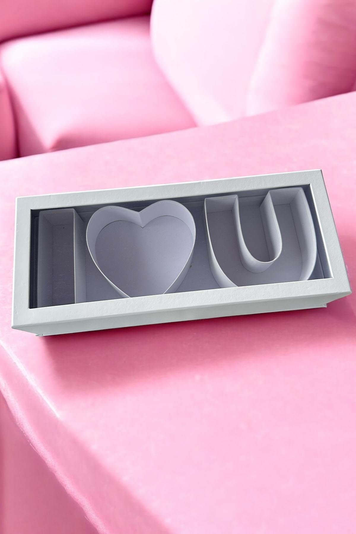 Beyaz Renk Doldurulabilir Hediye Kutusu