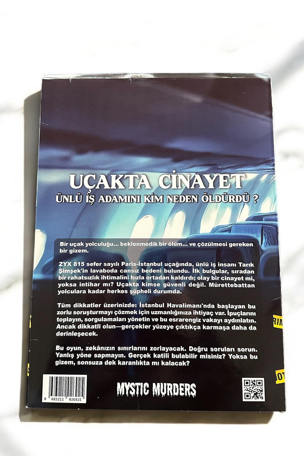 Dedektiflik Cinayet Çözme Oyunu -Uçakta Cinayetler