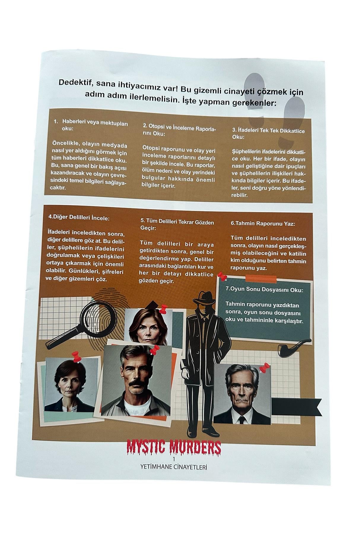 Dedektiflik Cinayet Çözme Oyunu -Uçakta Cinayetler