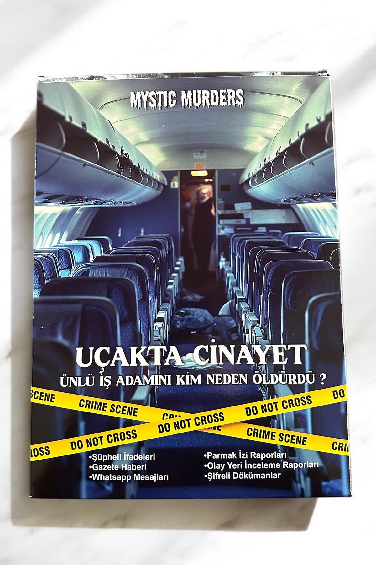 Dedektiflik Cinayet Çözme Oyunu -Uçakta Cinayetler