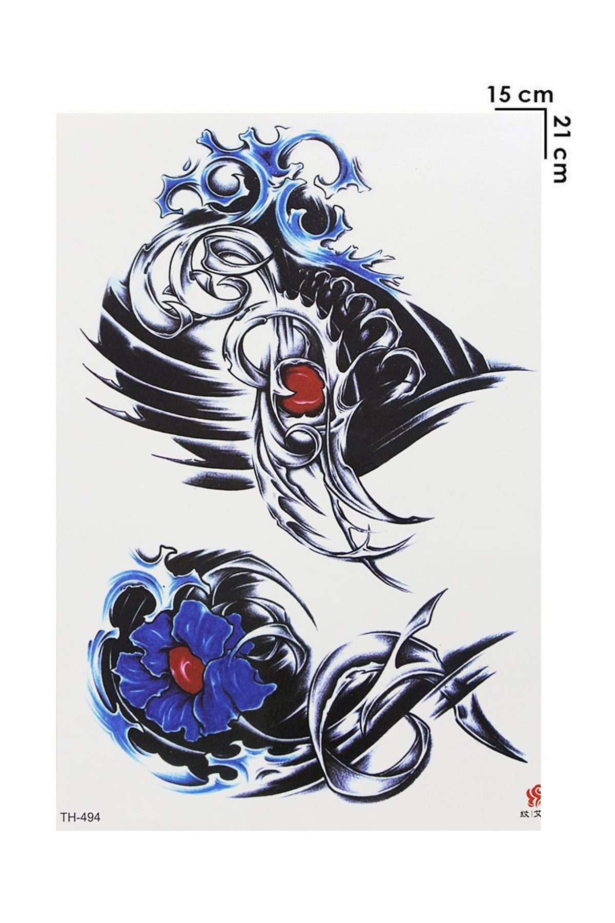 Geçici Çiçek Dövme Tattoo