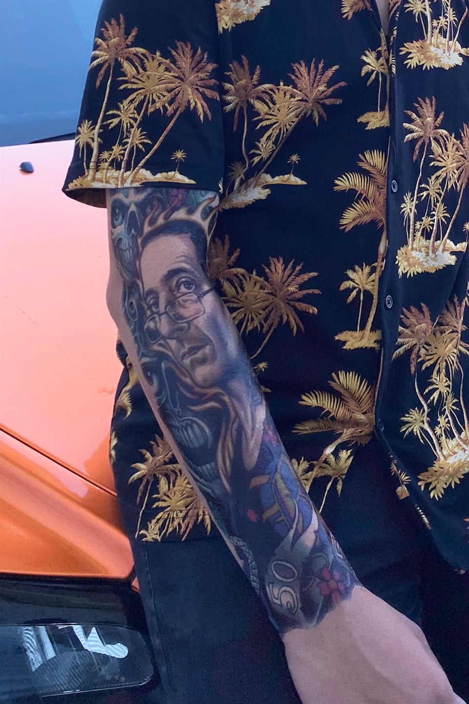 Geçici Erkek Modelli Kol Dövme Tattoo