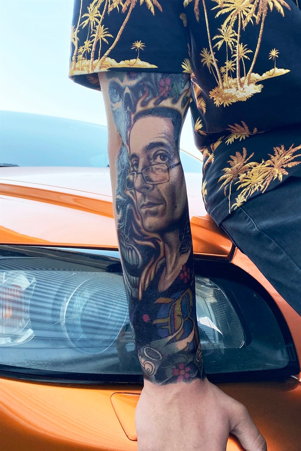 Geçici Erkek Modelli Kol Dövme Tattoo