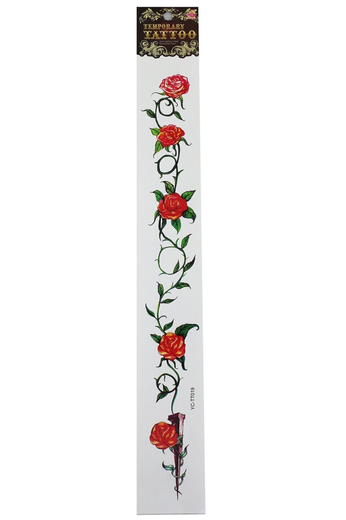 Geçici Göbek ve Bacak Dövme Tattoo