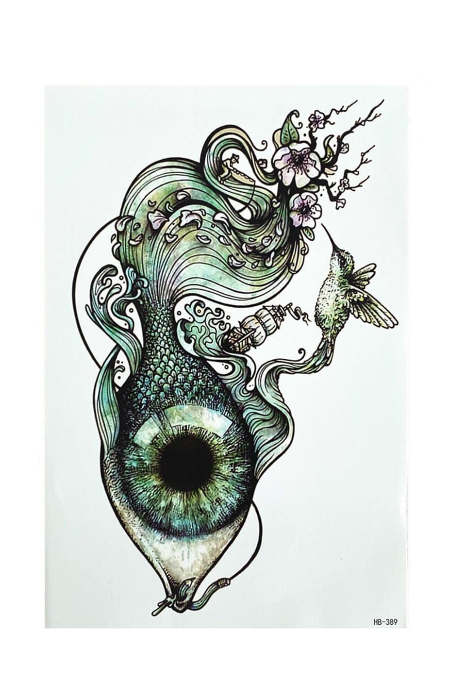 Temporary Eye Tattoo Tattoo