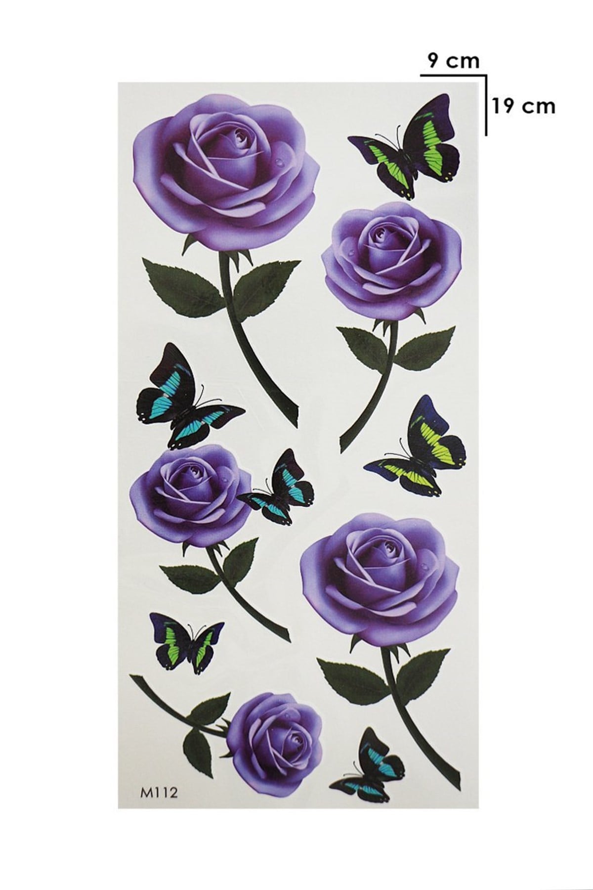 Geçici Gül Dövme Tattoo