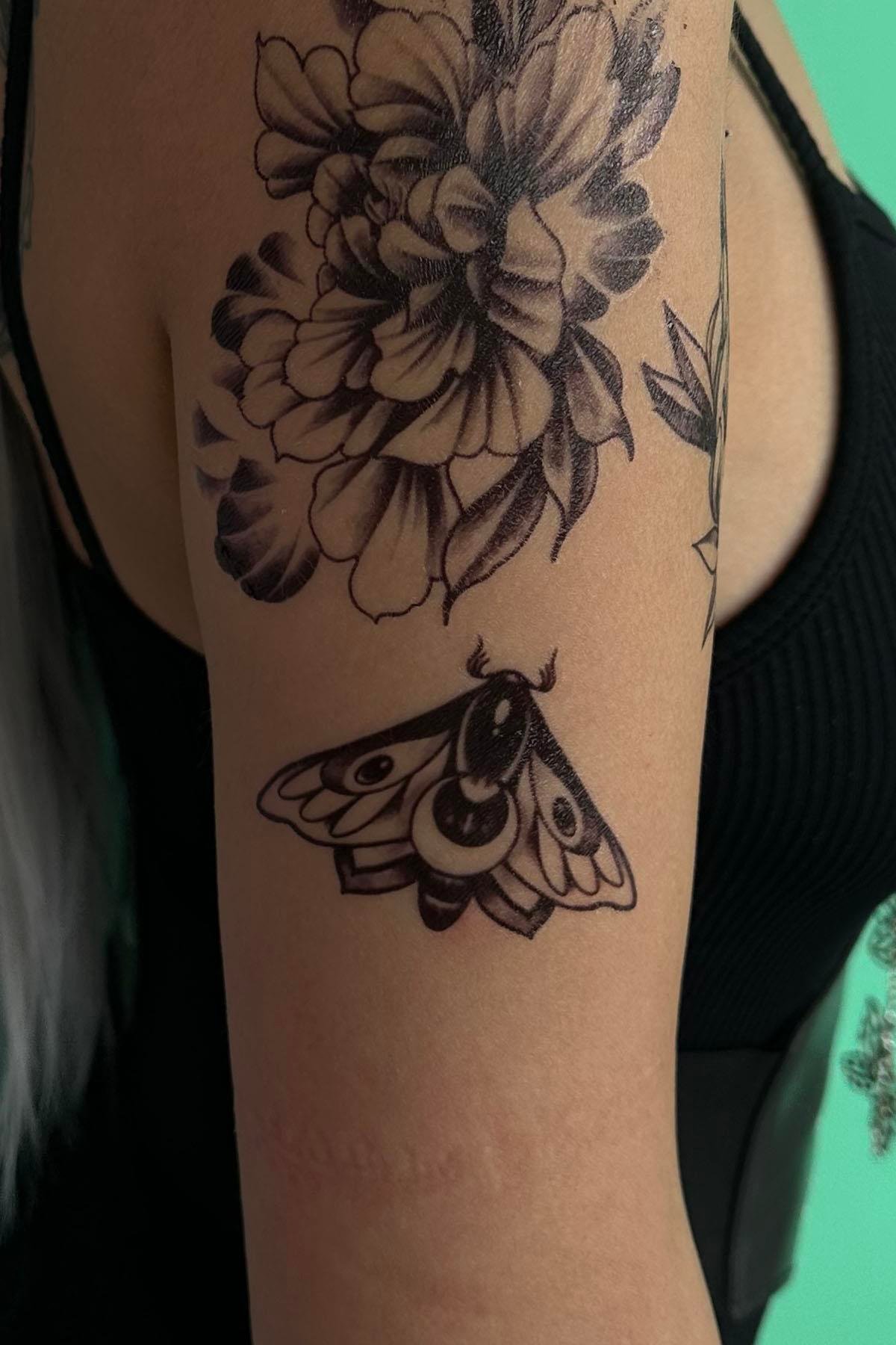 Geçici Karışık Figür Dövme Tattoo