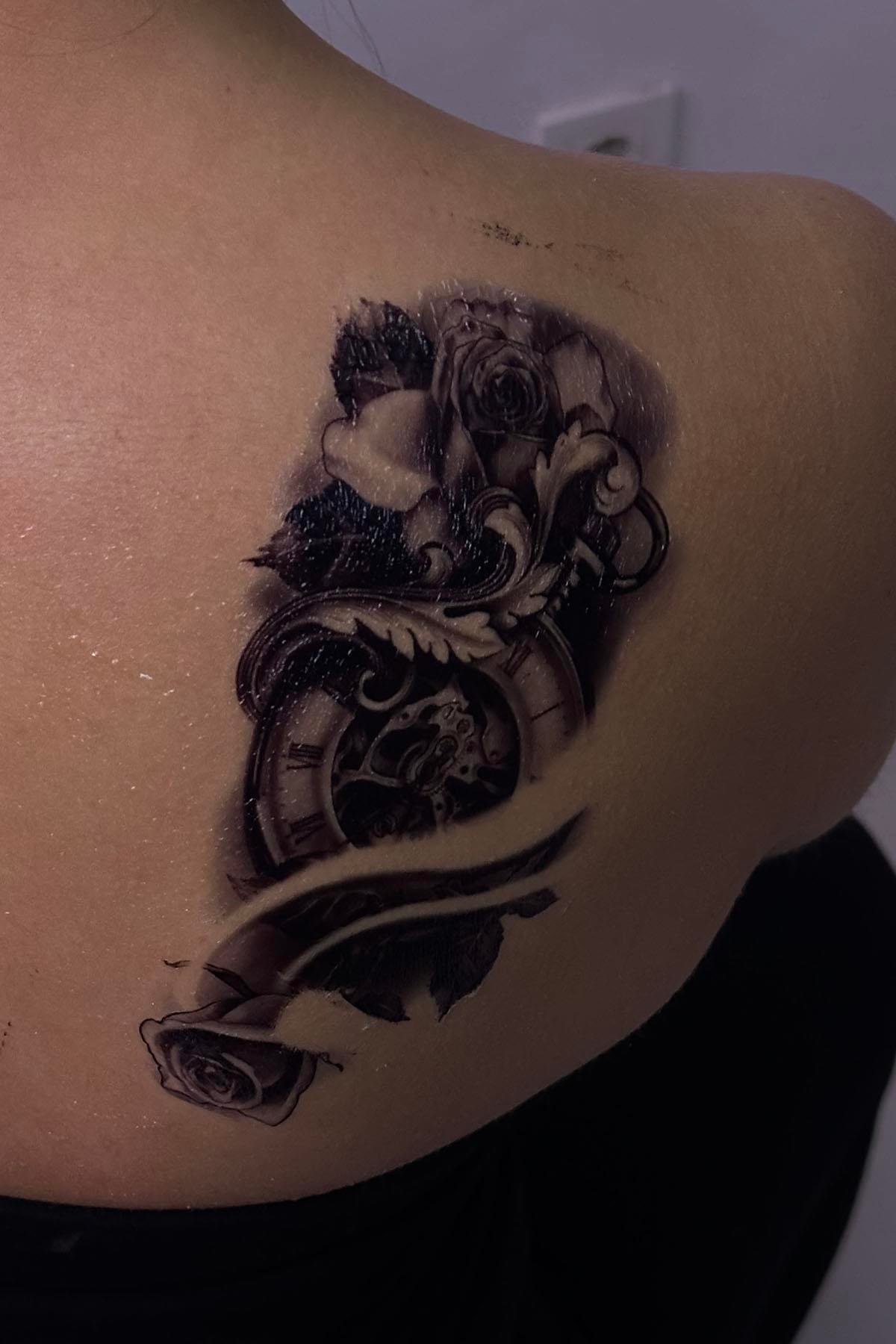 Geçici Karışık Figürlü Dövme Tattoo