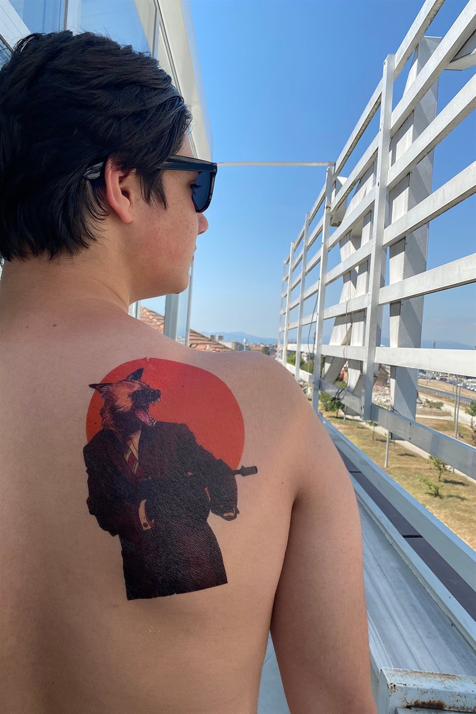 Temporary Wolf Tattoo Tattoo