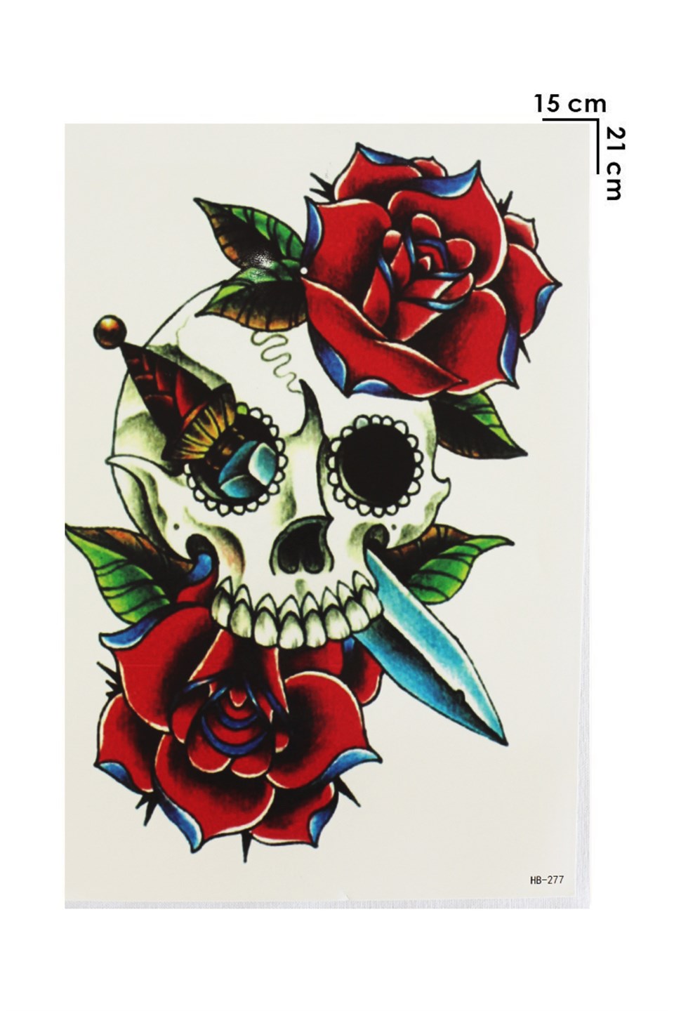 Geçici Kuru Kafa Dövme Tattoo