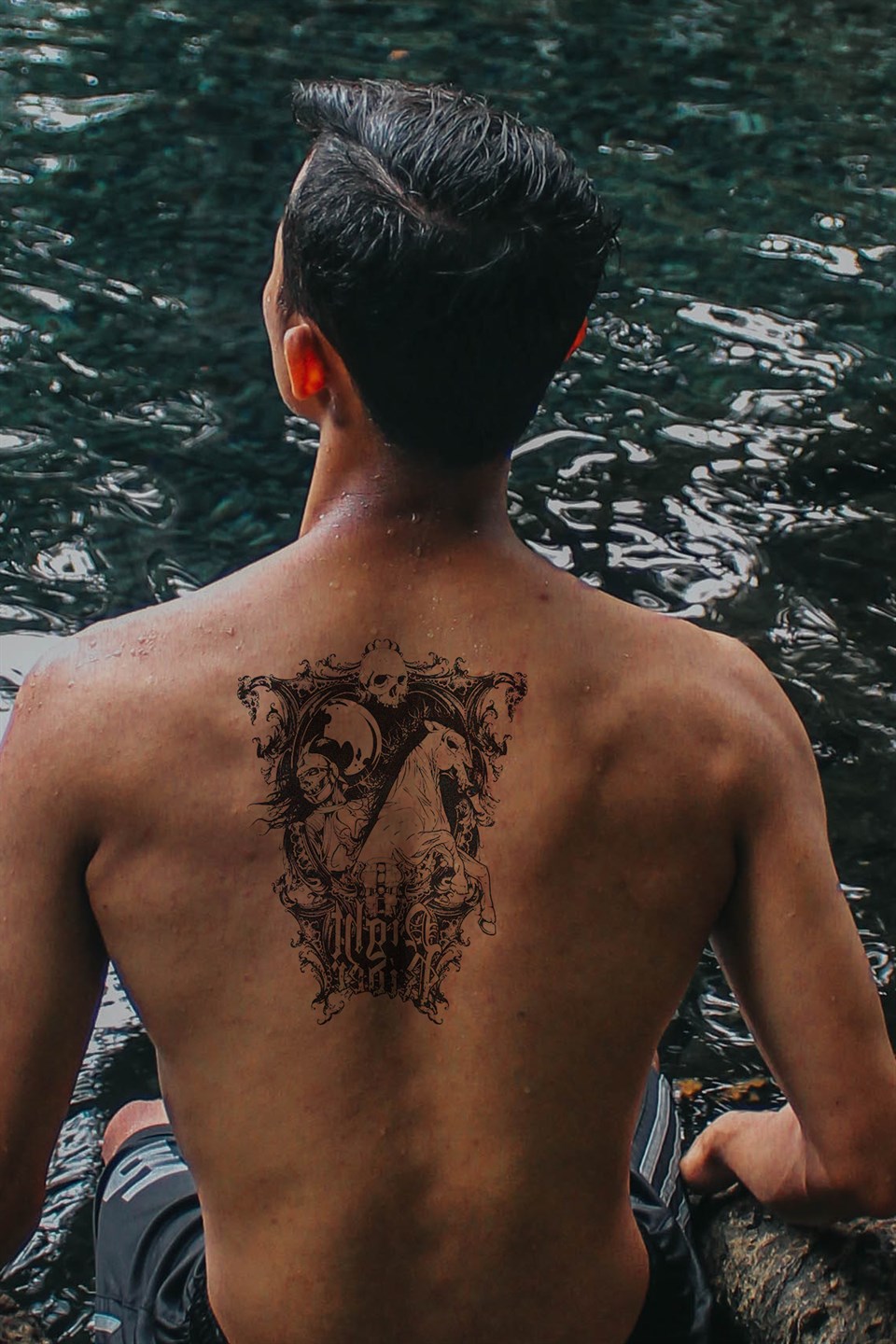 Temporary Skull Tattoo Tattoo