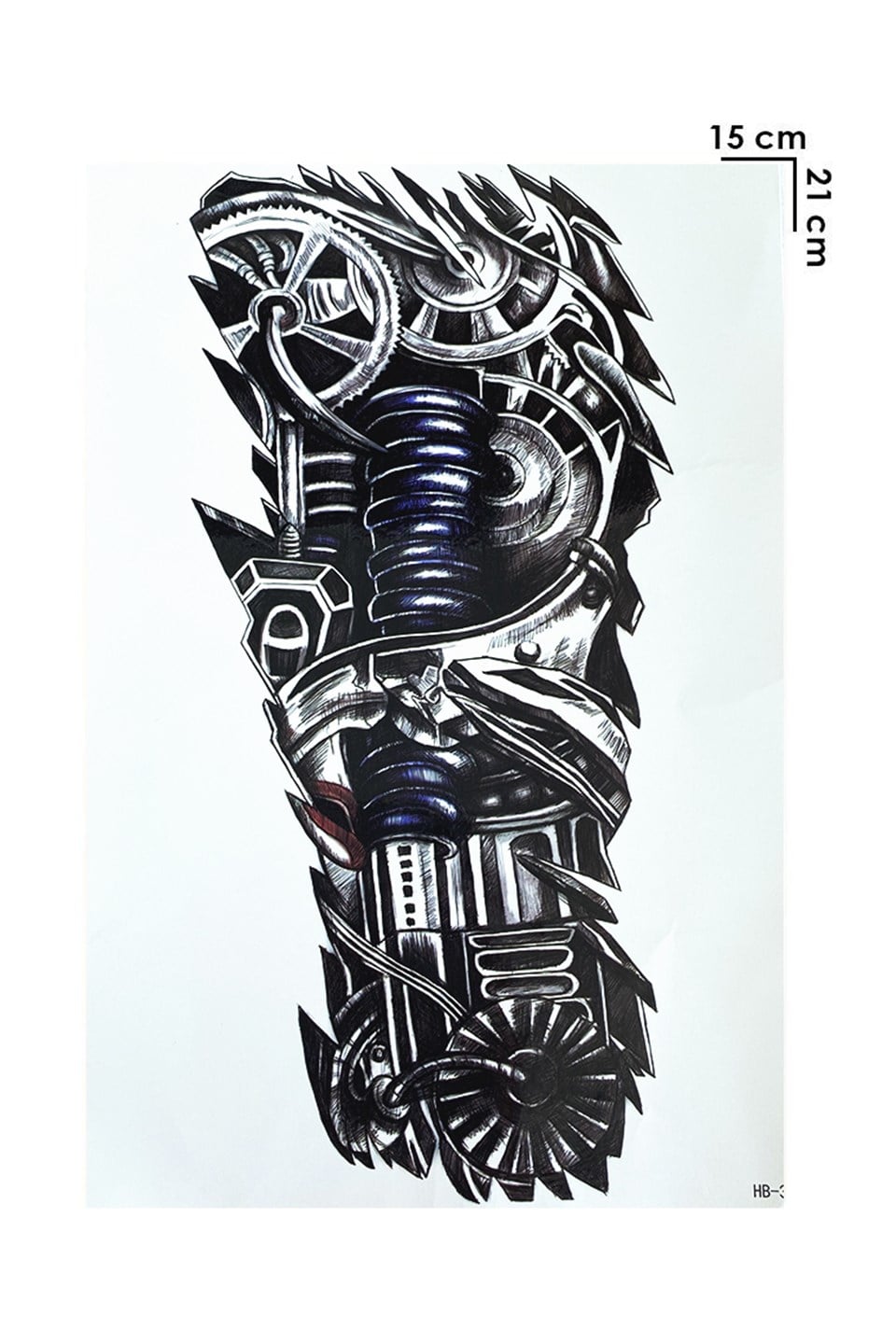 Geçici Makina Dövme Tattoo