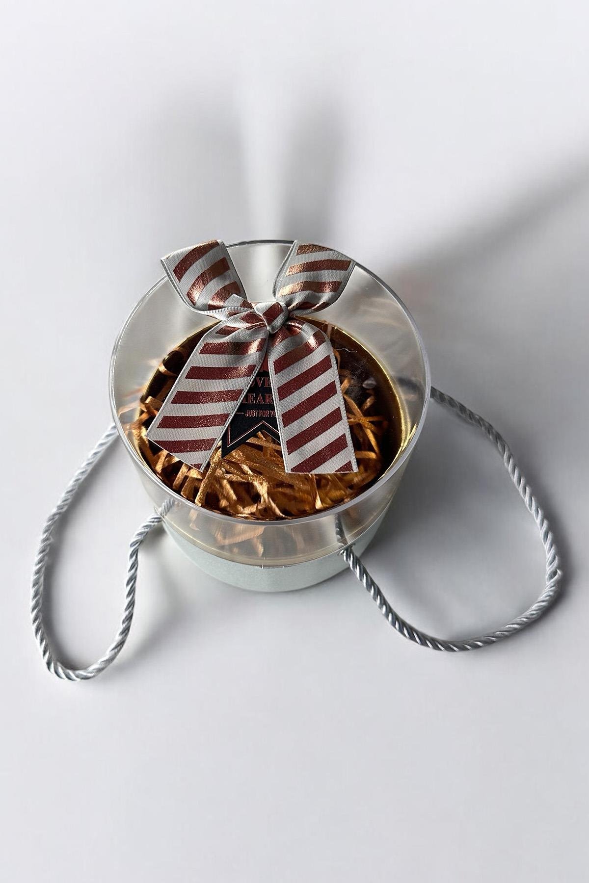 Gri Renk Hediye Kutusu