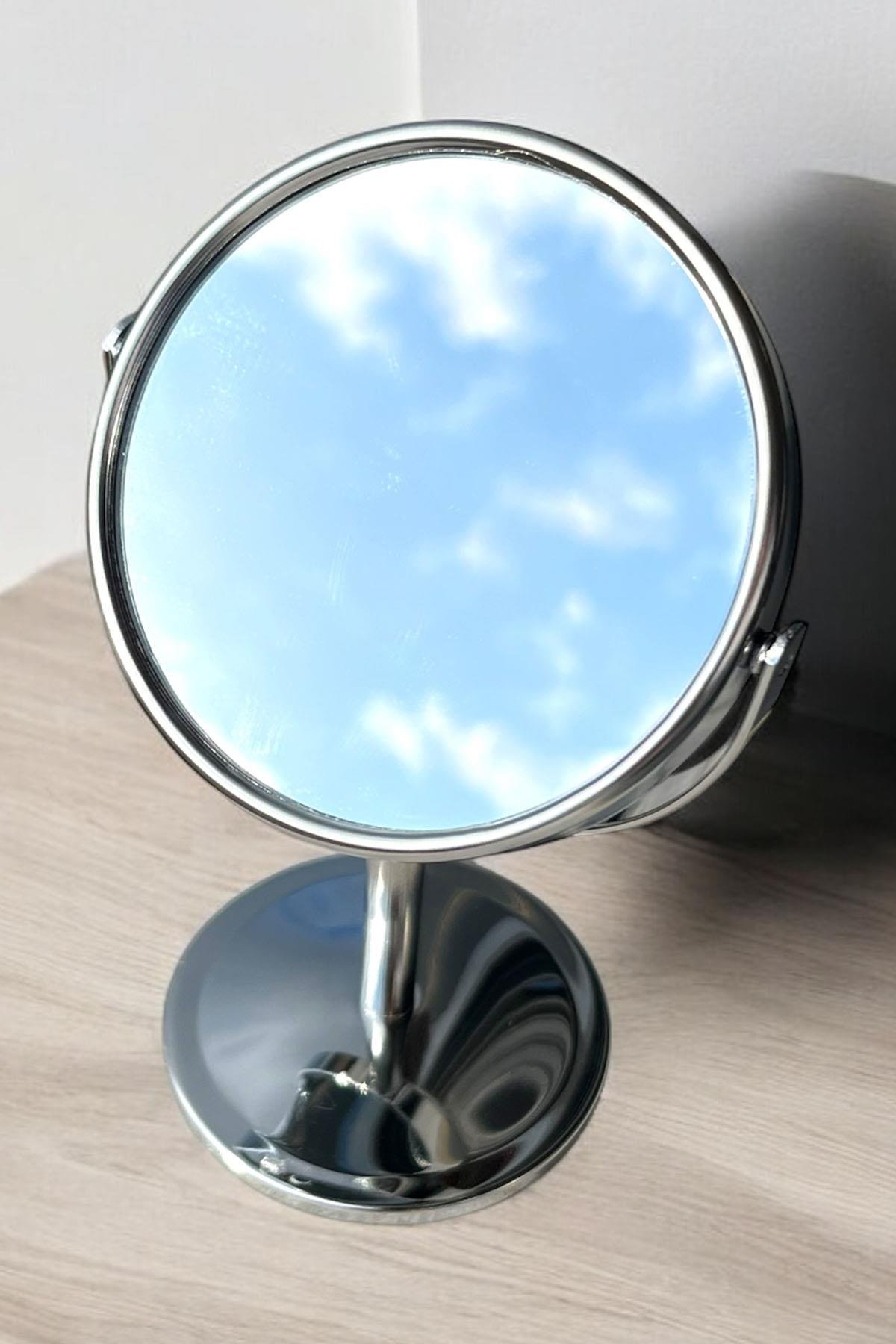 Gümüş Renk Dönebilen Masa Aynası